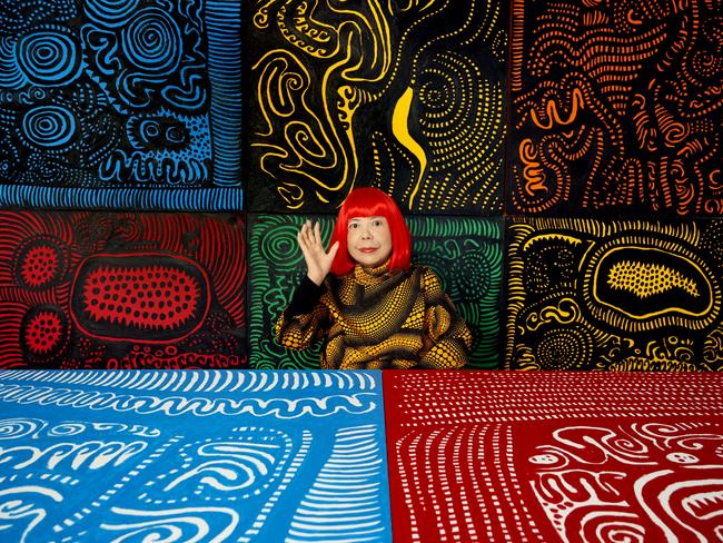 Yayoi Kusama has been dubbed one of this century’s “most important artists”. Picture: Yusuke Miyazaki