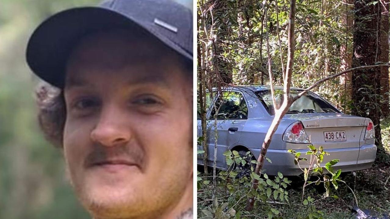 Tarci Carey’s abandoned car was found by a group of people driving on a remote 4WD drive track near Kenilworth on Saturday, August 6. Photo: Queensland Police Service