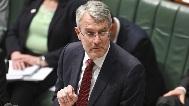 Attorney-General and Cabinet Secretary Mark Dreyfus during Question Time at Parliament House in Canberra. Picture: NCA NewsWire / Martin Ollman