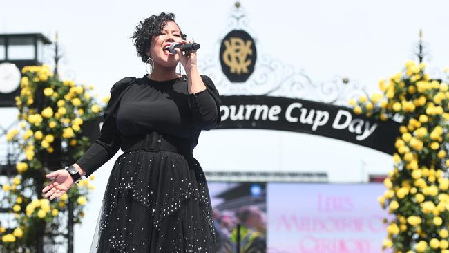 Singer Mahalia Barnes is on the move.