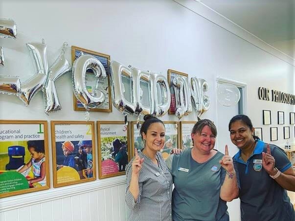 Emerald childcare service thrilled over recent high rating