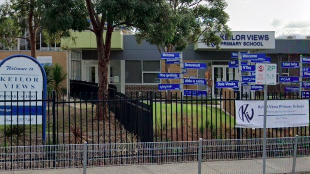 Keilor Views Primary School is closed after a student tested positive for coronavirus. Picture: Google Maps