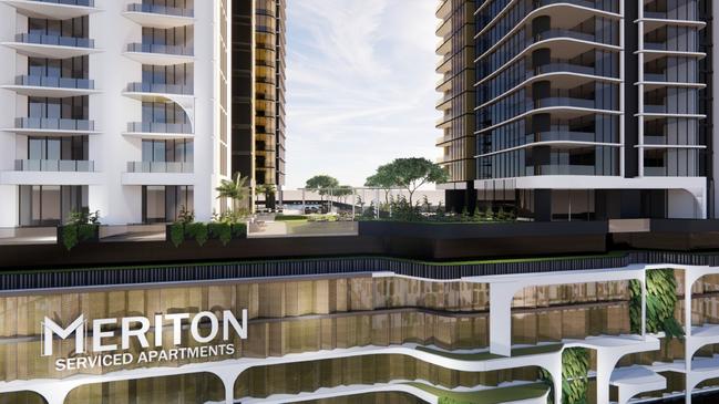 New artist impressions of Meriton Group's Cypress development in Surfers Paradise, put forward by Harry Triguboff