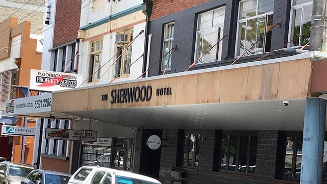 The Sherwood Hotel at Lismore.