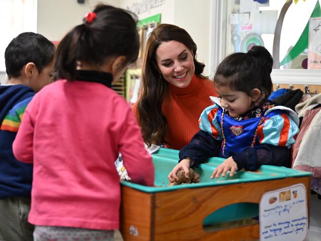 The Princess is committed to working on early childhood development. Picture: Getty Images