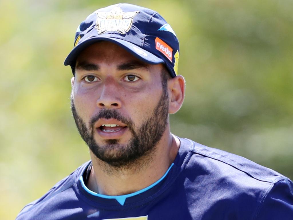 Gold Coast Titans pre-season training. Ryan James.Picture: NIGEL HALLETT