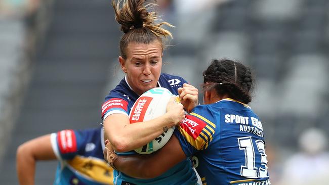 Georgia Hale in action for the Titans. (Photo by Mark Metcalfe/Getty Images)