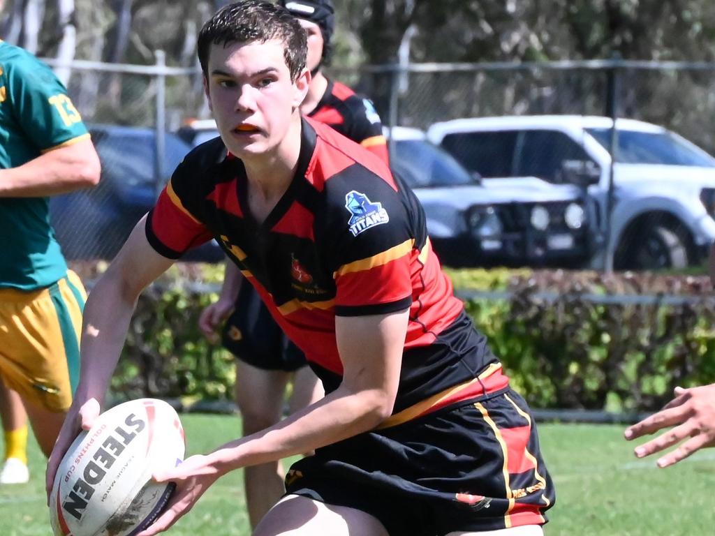 Rockhampton Grammar rugby league player Mason Broadhurst.