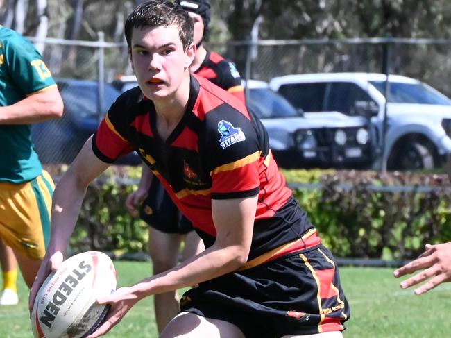 Rockhampton Grammar rugby league player Mason Broadhurst.