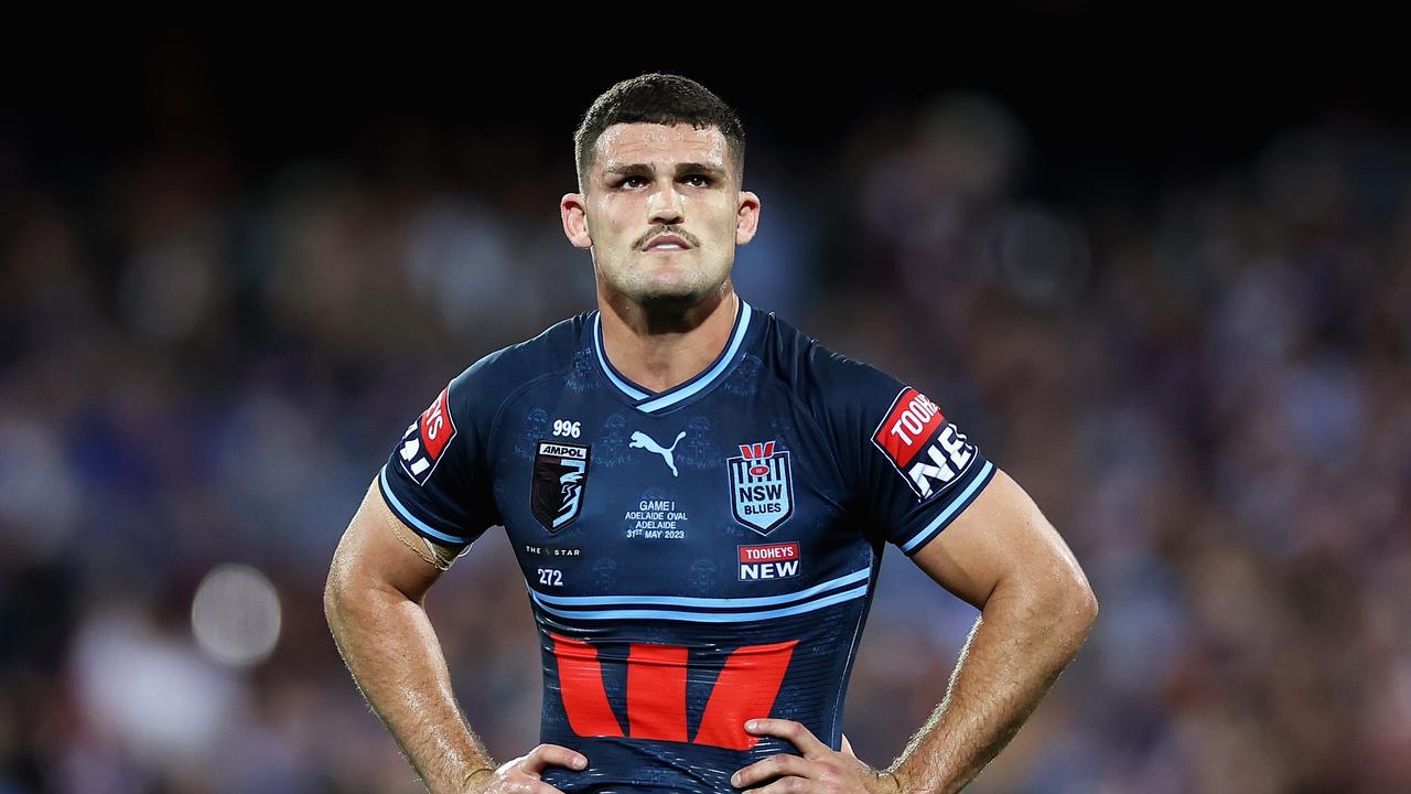 Nathan Cleary is yet to dominate an Origin series. (Photo by Cameron Spencer/Getty Images)