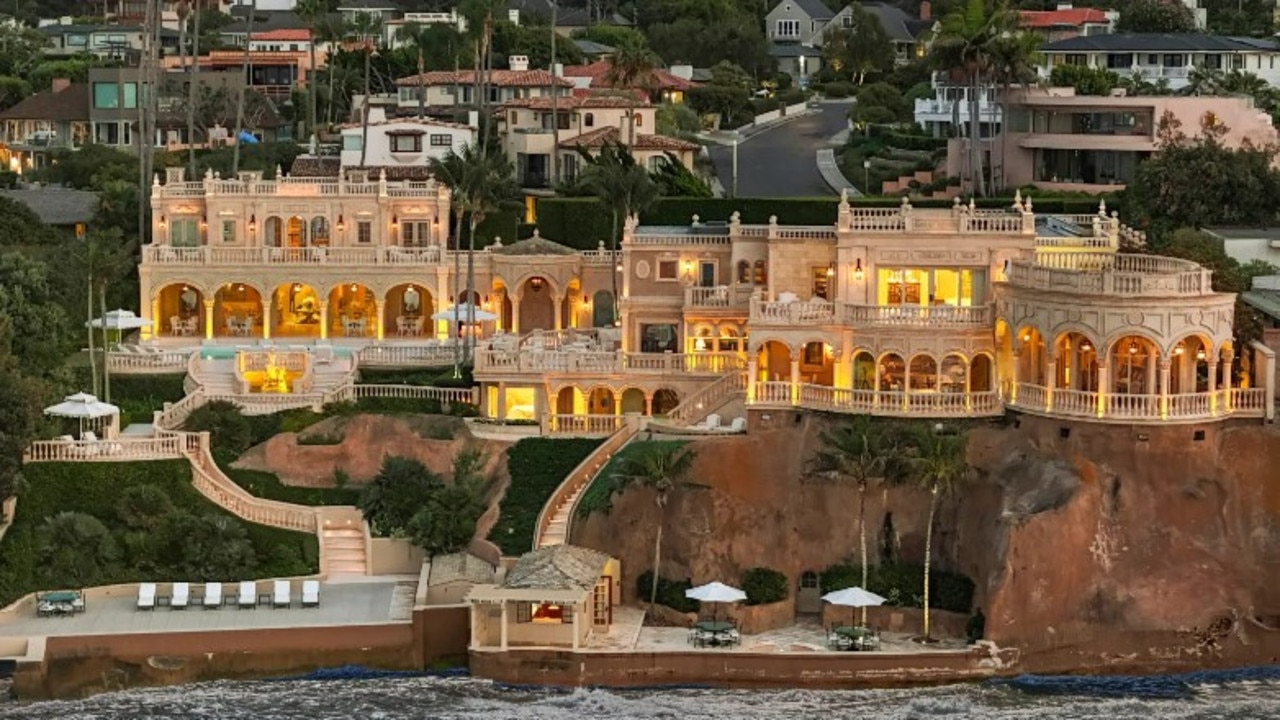 The Sandcastle sits atop La Jolla Bay. Picture: Realtor via Austin Ashline/Future Home Photos