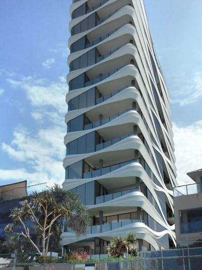 Steve Anderson has plans for a 14-storey tower at 3513 Main Beach Pde. Photo: Supplied