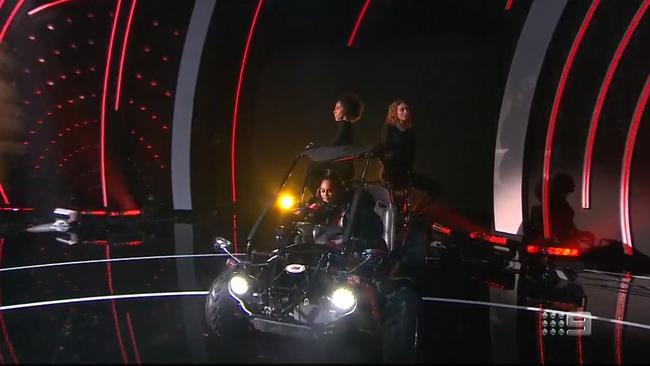 Of course there’s a dune buggy at the Logies.