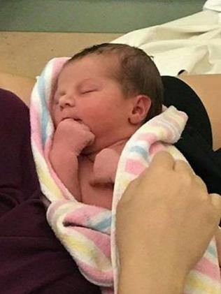 Three-day-old Aria Jayde Tanya was found safe with her parents.