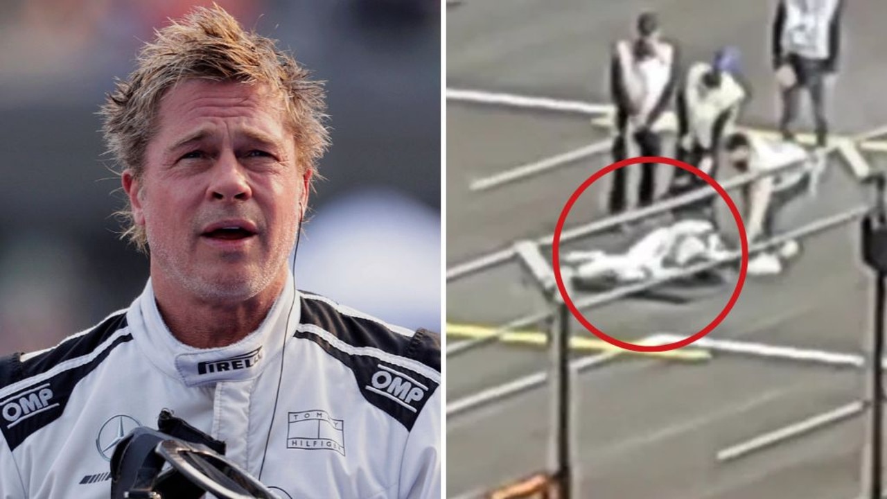 Brad Pitt ‘faints’ In Bizarre F1 Scenes During Las Vegas Grand Prix ...