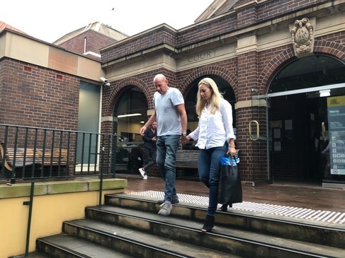 Swim instructor’s family at Manly Court