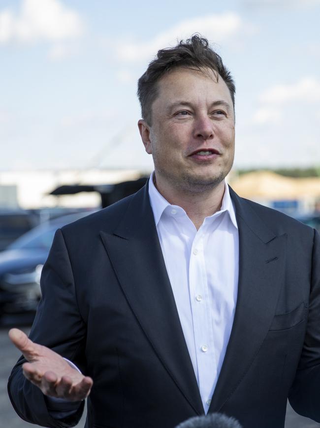 Tesla founder Elon Musk. Picture: Getty Images