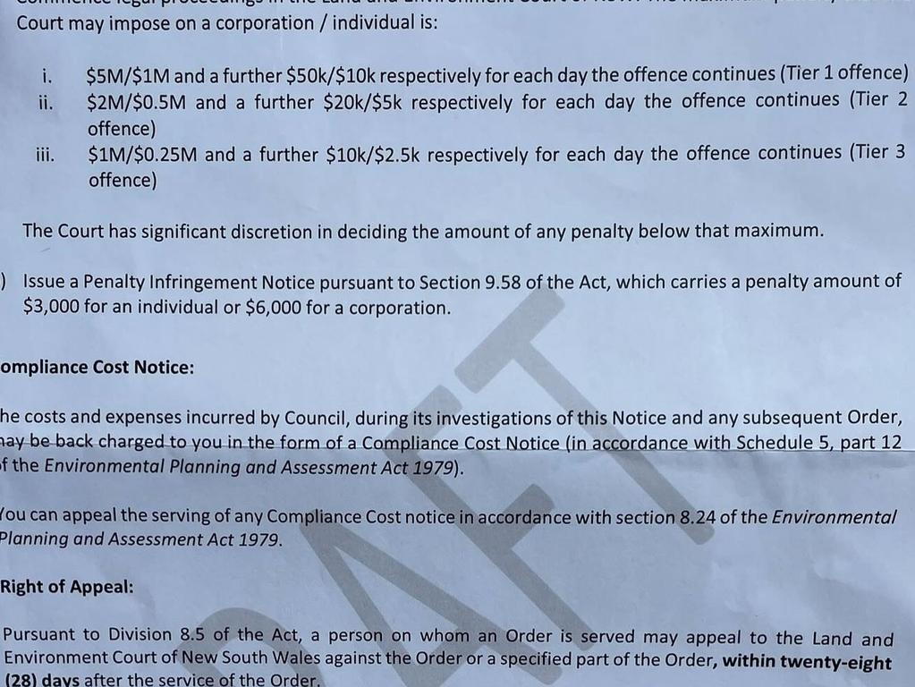 The couple could be fined $1 million if the matter goes to court. Picture: Facebook/Manu Bohn