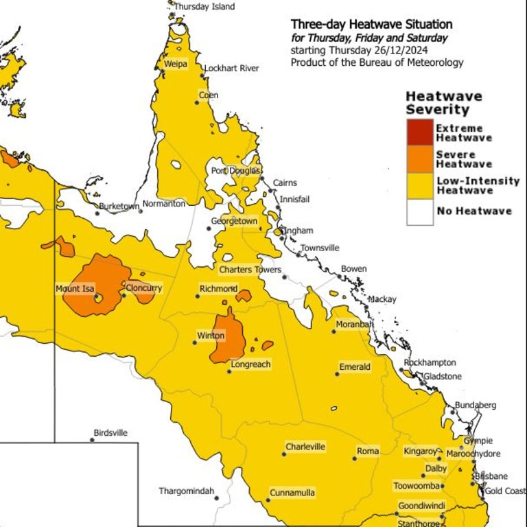 SEQ weather Forecast for storms in New Year 2025 Gold Coast Bulletin