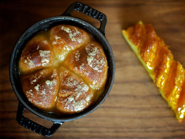 A dish from the Tipsy Cake Dinner by Heston Blumenthal opening at Crown, Melbourne in October 2015. Picture: Supplied