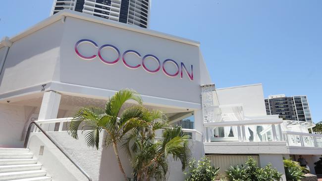 Cocoon Lounge Bar and Dining at Surfers Paradise. Picture: Richard Gosling