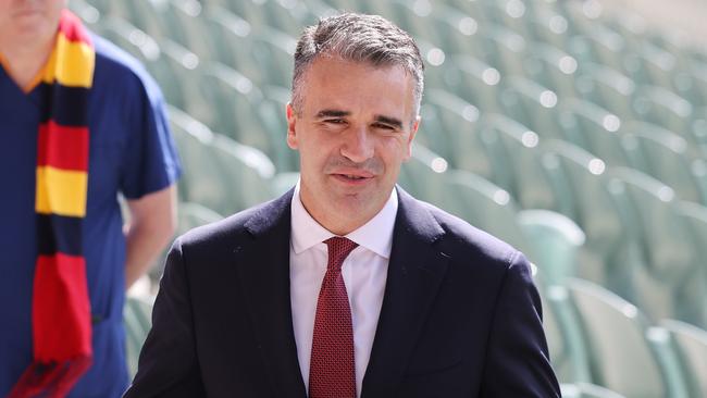 Premier Peter Malinauskas has addressed the controversy surrounding the Crow’s move to Thebarton. Picture: NCA NewsWire / David Mariuz