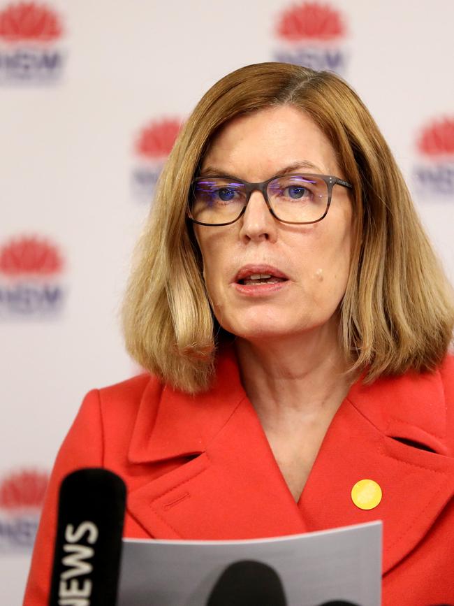 NSW Chief Health Officer Dr Kerry Chant. Picture: Damian Shaw