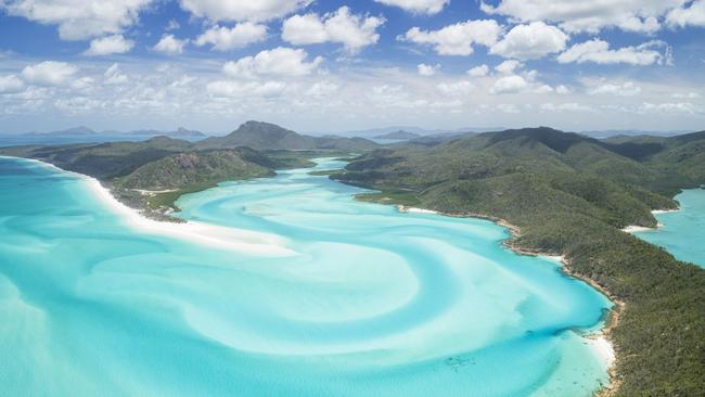 The Whitsunday Islands, off the coast of Queensland. Picture: iStock.