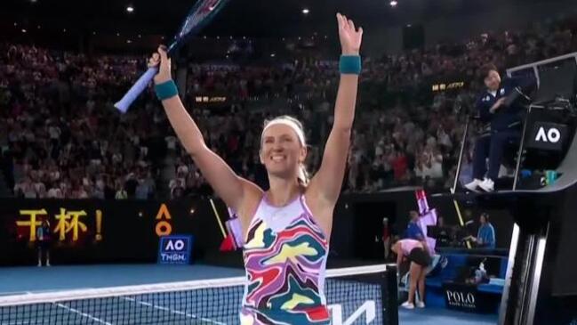 Azarenka winds back the clock to reach semi-finals