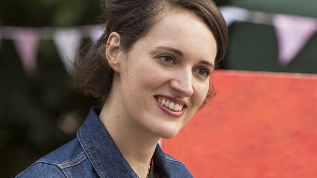 This image released by Amazon shows Phoebe Waller-Bridge in a scene from "Fleabag." On Tuesday, July 16, 2019, the program was nominated for an Emmy Award for outstanding comedy series. (Amazon via AP)