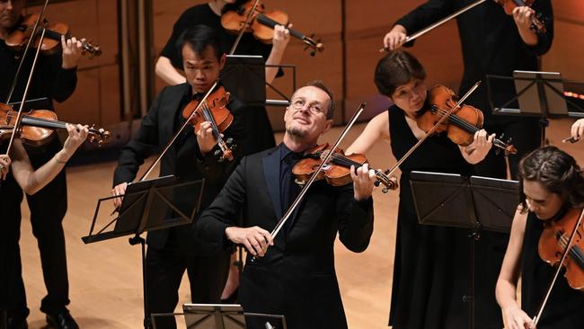 Richard Tognetti as the Australian Chamber Orchestra presents Mozart. Picture: NCA