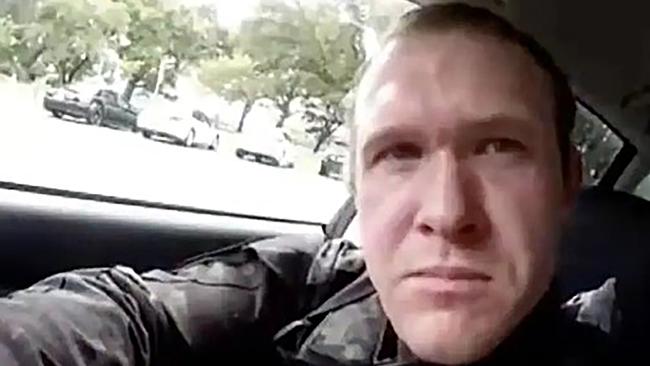 A self-shot video that was streamed on Facebook Live on March 15, 2019 by Brenton Tarrant. Picture: AFP