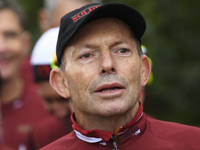 Former prime minister Tony Abbott has labelled Prime Minister Malcolm Turnbull ‘tricky’. Picture: AAP Image/Lukas Coch