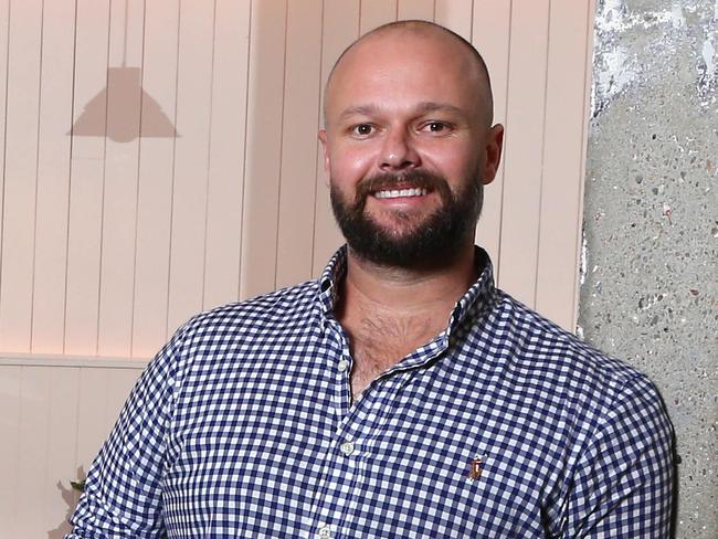 Mic Uebergang is the owner of Dalgety Public House Restaurant and Bar at Teneriffe which has undergone a revamp, Teneriffe Thursday 28th March 2019 Picture AAP/David Clark