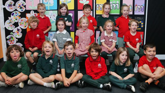 Bellbrae Primary Foundation B Back row L-R: Oscar Hobson, Vivienne Tulloch, Freddie Oldfield, Isla Anderson, Audrey Heard. Middle row: Beau Bitmead, Lucy Keegan, Everly Backhouse, Layla Thompson, Harry Stewart. Front row: Ira Rigby-Renzow, Sadie Warner, Bodhi Billing, Remy Beck, Remi Armstrong-Porter, Ash Murphy.