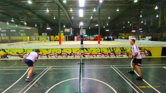 Bizarre new sport pickleball hits Brisbane