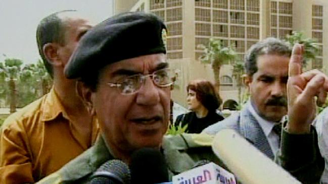 Nothing to see here – Iraqi information minister Muhammad “Baghdad Bob” Saeed as-Sahaf was the master of hopeless propaganda during the invasion by the US.