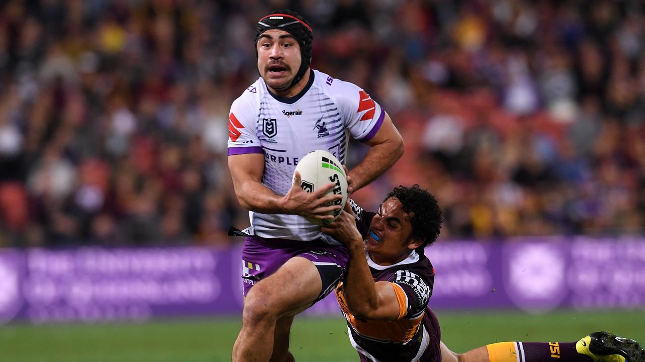 Storm halfback Jahrome Hughes and Coates will be Melbourne teammates next year.