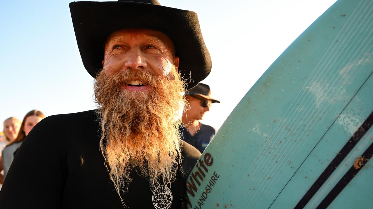 What an Aussie legend. Picture: Grant Trouville