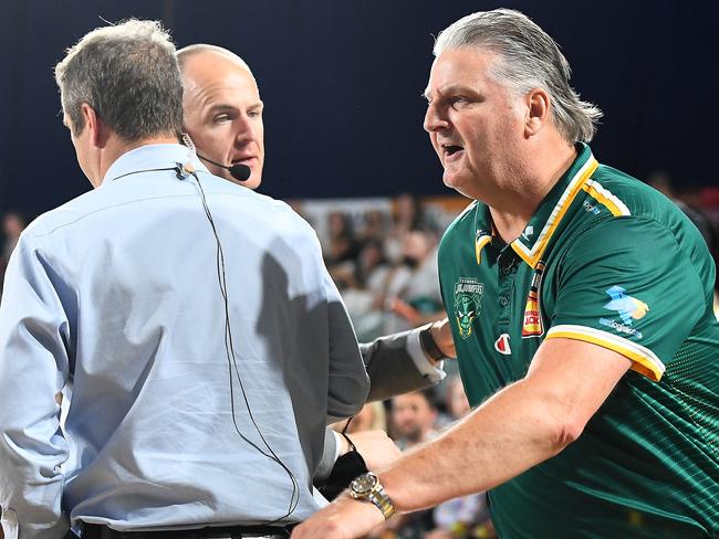 Tasmania coach Scott Roth has been labelled a ‘sook’. Picture: Steve Bell/Getty Images