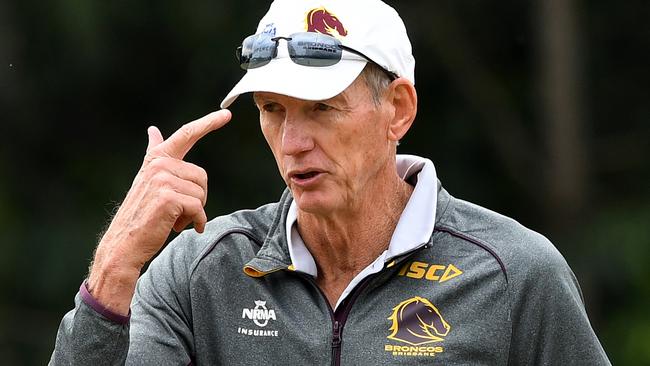 Wayne Bennett has adopted a siege mentality already. (AAP Image/Dave Hunt)