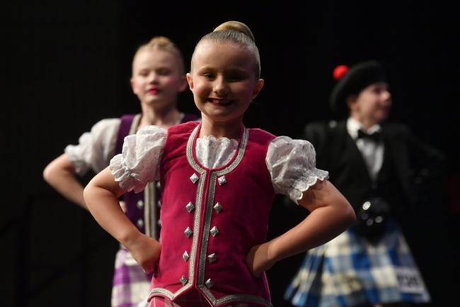 73rd Annual Townsville Eisteddfod at the the Townsville Civic Theatre. Highland Dancing. Karalee Davis. Picture: Evan Morgan