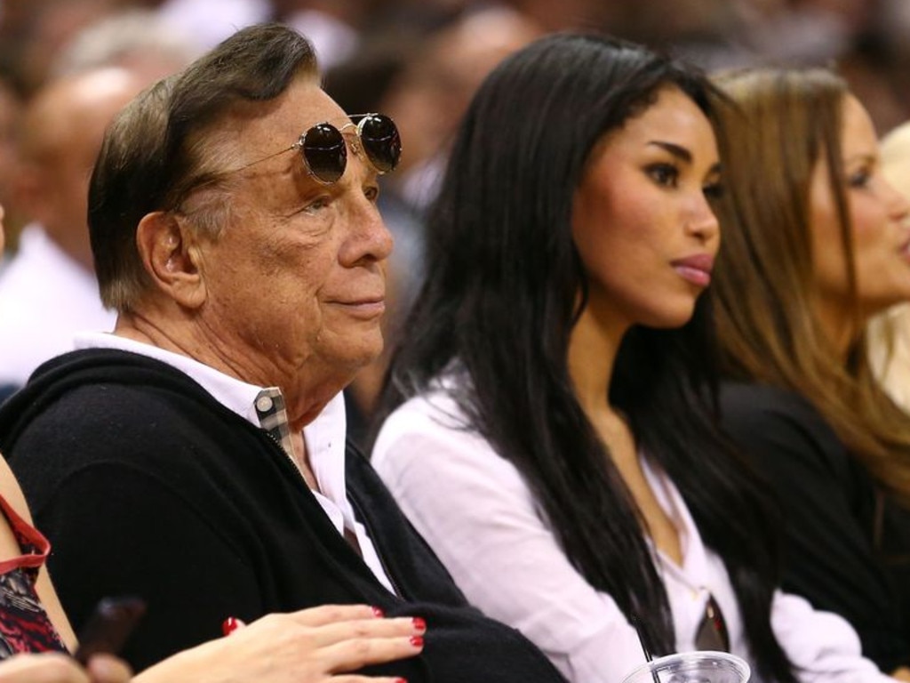 Donald Sterling and his mistress V Stiviano