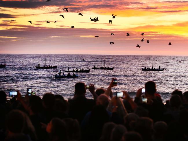 Tens of thousands of people commemorate Anzac Day every year. Picture:Peter Clark