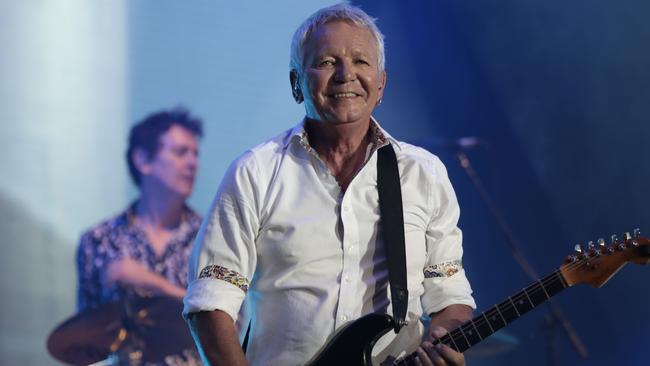 Iva Davies of Icehouse at the Fire Fight Australia concert in February. Picture: Getty