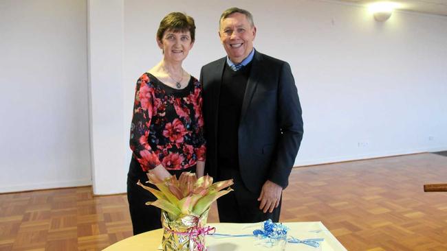 Paula Lange was farewelled by Principal Dr Peter Britton