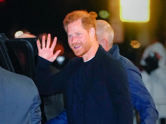 Prince Harry in New York while promoting his tell-all book, Spare. Picture: Gotham/GC Images