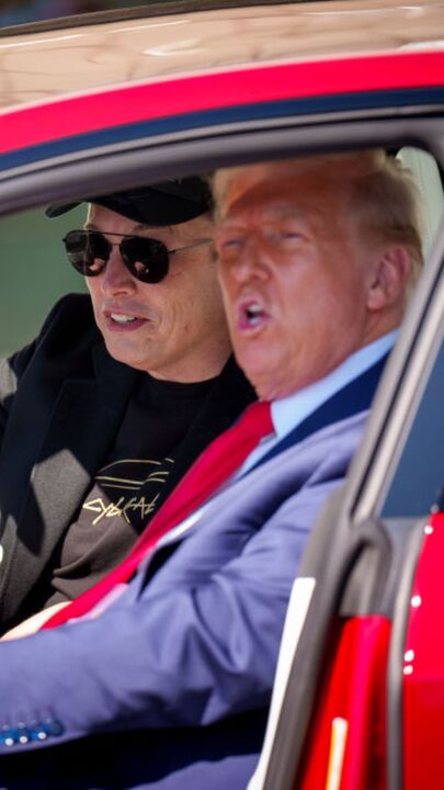 Trump buys Tesla vehicle to support Musk