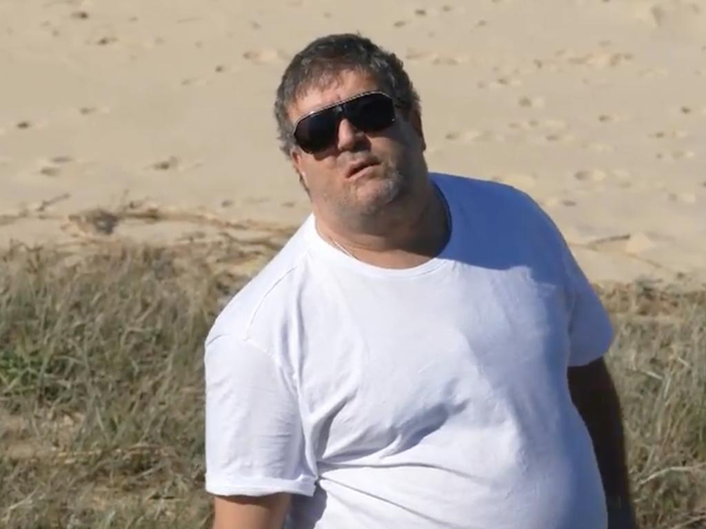 Adrian Rondan admitted he ‘did wrong’ and pleaded guilty at Wollongong Court. Picture: A Current Affair
