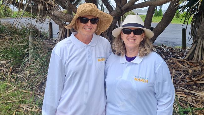 Marisa Worling (left) will be taking part in the march in Ballina, alongside many others rallying to reduce skin cancer rates.